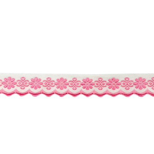 Τρέσα Βαμβακερή με Λουλούδια 2εκ. κωδ.171313/20 - Image 2