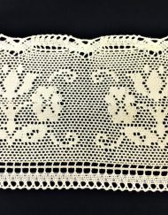 Δαντέλα βαμβακερή-Κοπανέλι Εκρού 15εκ. κωδ.1716