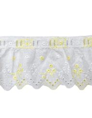 Δαντέλα Ασπροκέντημα 7εκ. κωδ.15715