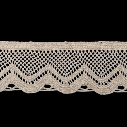 Δαντέλα Βαμβακερή Μπεζ 5,5εκ. κωδ.31649-2 - Image 1