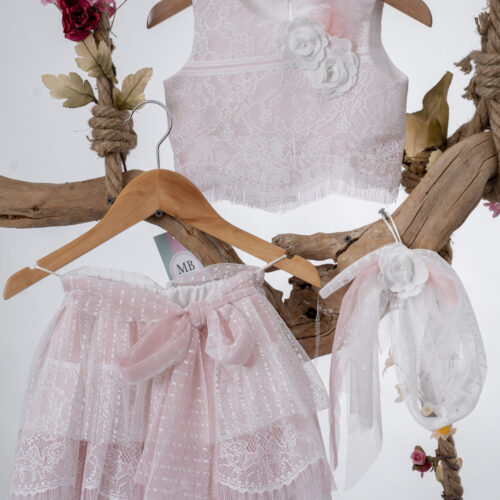 Βαπτιστικό Ρούχο για Κορίτσι κωδ.K95Π - Image 1