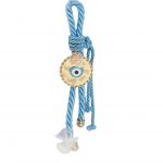 Premium Μπομπονιέρα Γάμου με Γαλάζιο Ματάκι κωδ.GBW10802-C