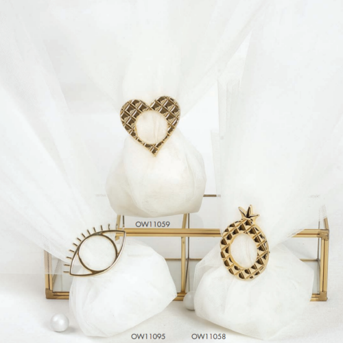 Premium Μπομπονιέρα Γάμου Τούλινη με Μάτι κωδ.OW11095