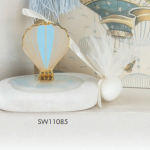 Μπομπονιέρα Βάπτισης Βότσαλο με Αερόστατο κωδ.SW11085
