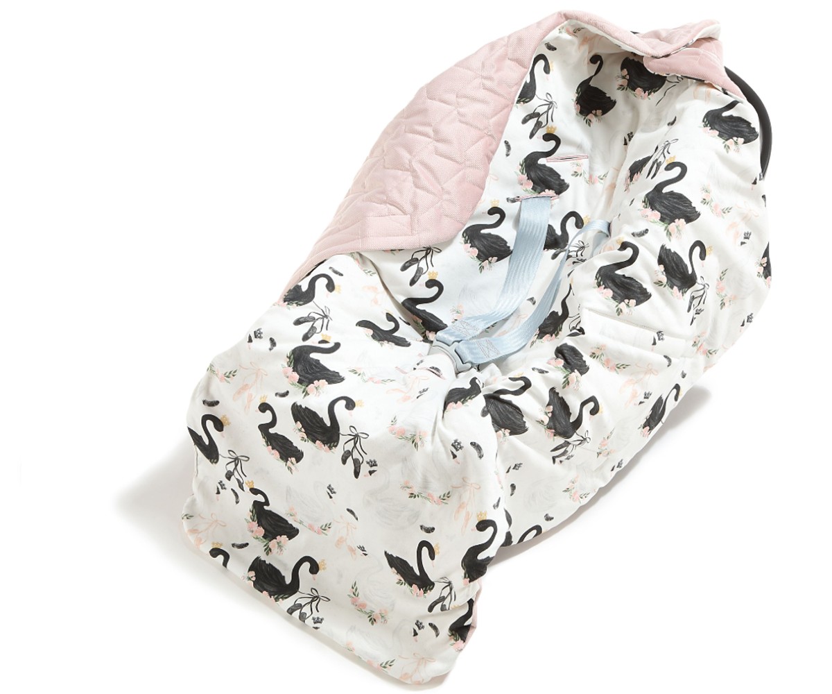 CarSeatBlanketClassicMoonlightSwan