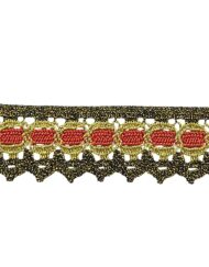 Δαντέλα για εργόχειρα 2,5εκ. κωδ.31903M - Image 4