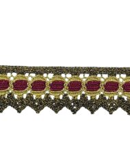 Δαντέλα για εργόχειρα 2,5εκ. κωδ.31903M - Image 3