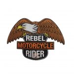 Μοτίφ Θερμοκολλητικό Rebel Motorcycle Rider κωδ.9412