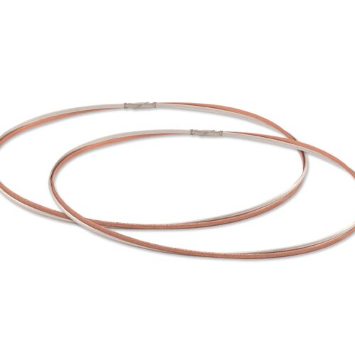 Στέφανα Γάμου Μεταλλικά Ασημί με Ροζ Χρυσό Διαμανταριστό κωδ.7260 - Image 1