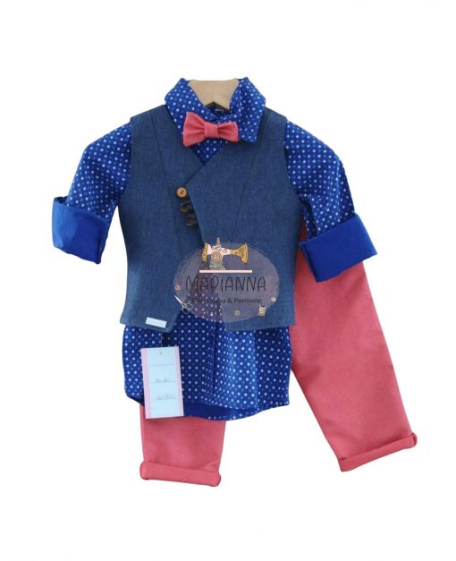 Βαπτιστικό Ρούχο για Αγόρι κωδ.AE50