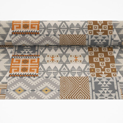 Ράνερ Υφάσματος Έθνικ κωδ.902057 - Image 1