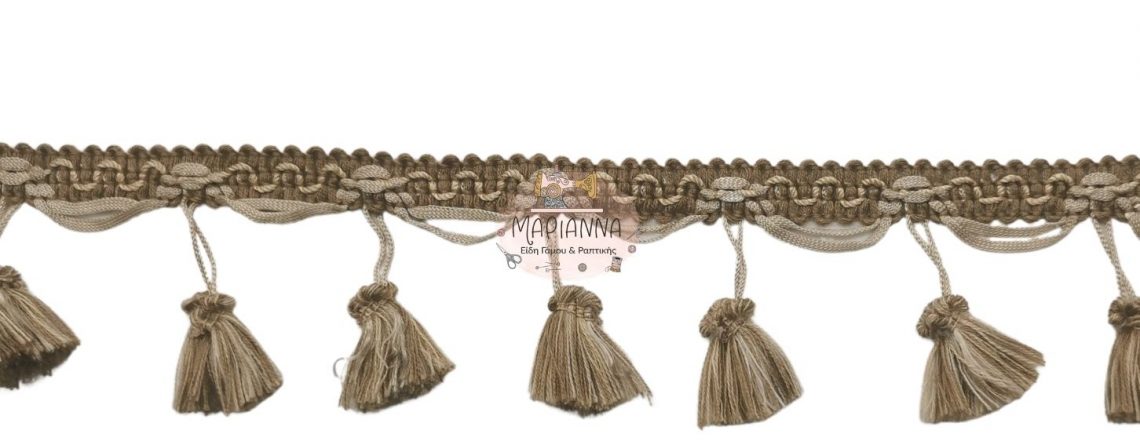 Κρόσσι με φουντάκια 6,5εκ. κωδ.655_col.4