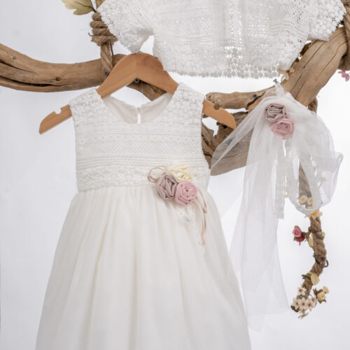 Βαπτιστικό Ρούχο για Κορίτσι κωδ.K27 - Image 1