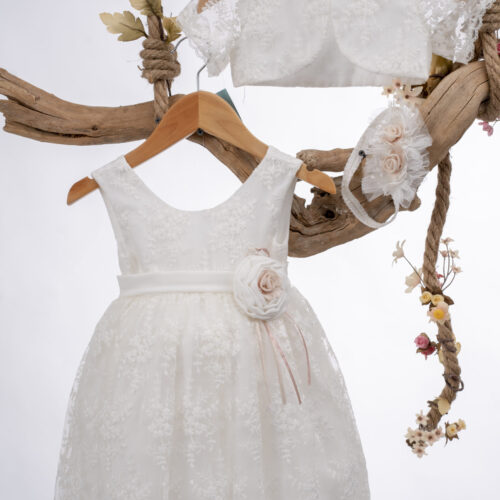 Βαπτιστικό Ρούχο για Κορίτσι κωδ.K113 - Image 1