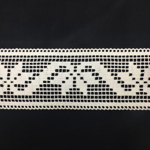 Δαντέλα Βαμβακερή-Κοπανέλι Ατραντέ 9εκ. κωδ.0210 - Image 1