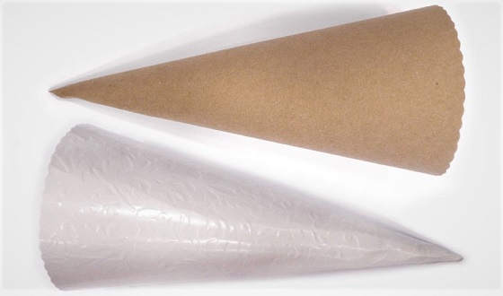 Χωνάκι Χάρτινο 300γρ. κωδ.0517824 (12τμχ) - Image 1