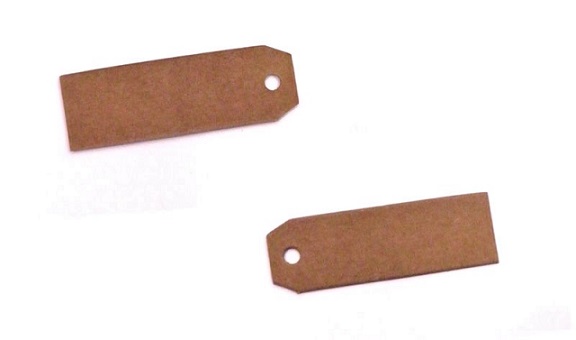 Καρτελάκι Κραφτ 60mm x 20mm κωδ.0519390 - Image 1