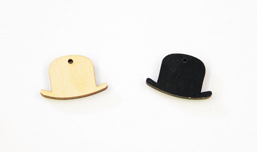 Ξύλινο Καπέλο 3εκ. κωδ.0519512 (100τμχ) - Image 1