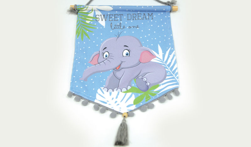 Μπάνελ με θέμα Ελεφαντάκι κωδ.0621303 - Image 1