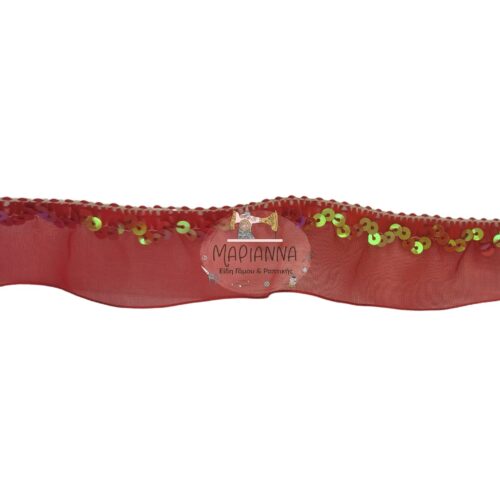 Τρέσα κόκκινη με πούλια κωδ.tresakokkinimepoulia - Image 1