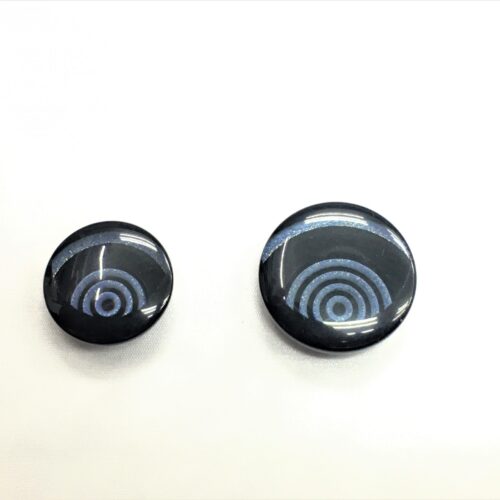 Κουμπί Μπλε Σκούρο με νερά - Image 1