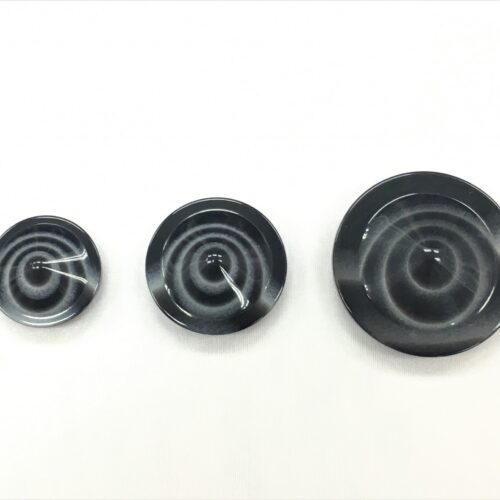 Κουμπί μαύρο με γκρι νερά κωδ.10588 - Image 1