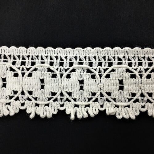 Δαντέλα Βαμβακερή-Κοπανέλι λευκή 5,5εκ. κωδ.15598 - Image 1