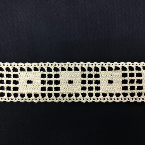 Δαντέλα Βαμβακερή-κοπανέλι Ατραντέ κωδ.19482 - Image 1