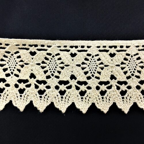 Δαντέλα Βαμβακερή-Κοπανέλι 6,5εκ. κωδ.21105 - Image 2