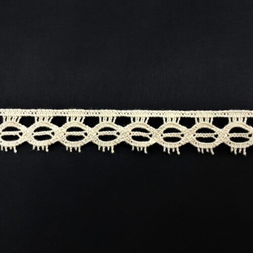 Δαντέλα Βαμβακερή-Κοπανέλι εκρού 2εκ. κωδ.30481 - Image 1