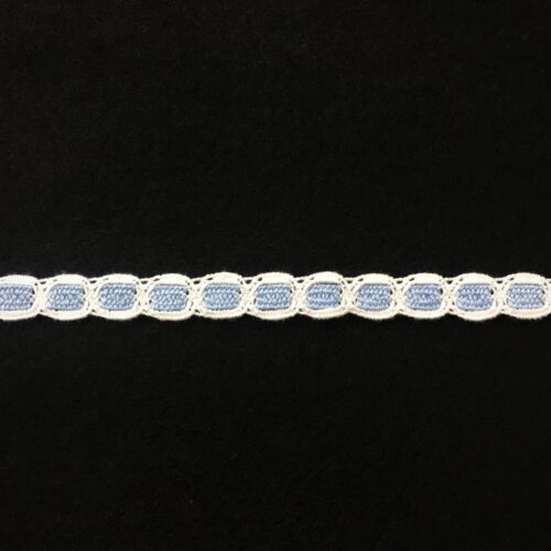 Δαντέλα Βαμβακερή Κοπανέλι με χρώμα 1εκ. κωδ.31546-2 - Image 2