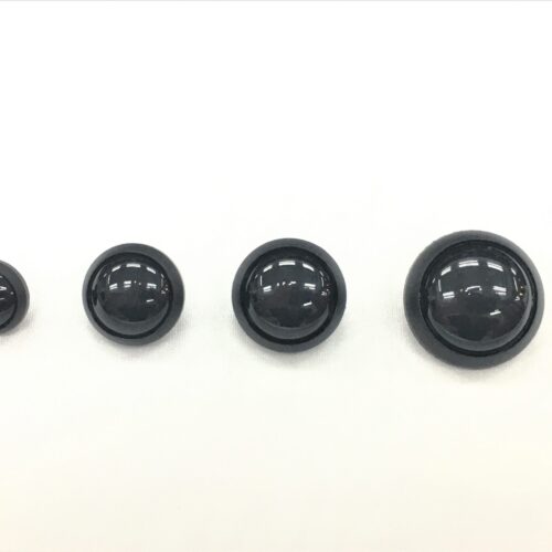 Κουμπί Μαύρο μπουλ κωδ.3810 - Image 1