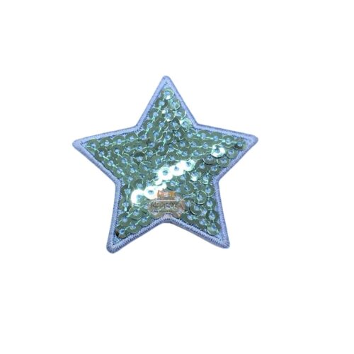 Μοτίφ Θερμοκολλητικό Αστέρι με παγιέτες κωδ.5534 - Image 1