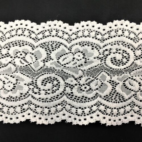 Δαντέλα Ελαστική Υπόλευκη 9,5εκ. κωδ.53125 - Image 1