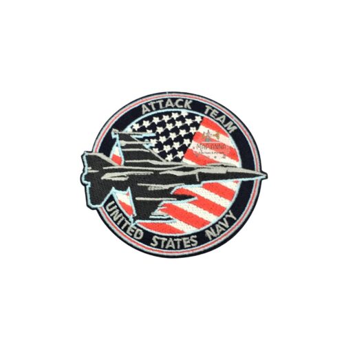Μοτίφ Θερμοκολλητικό Attack Navy USA κωδ.5354 - Image 1