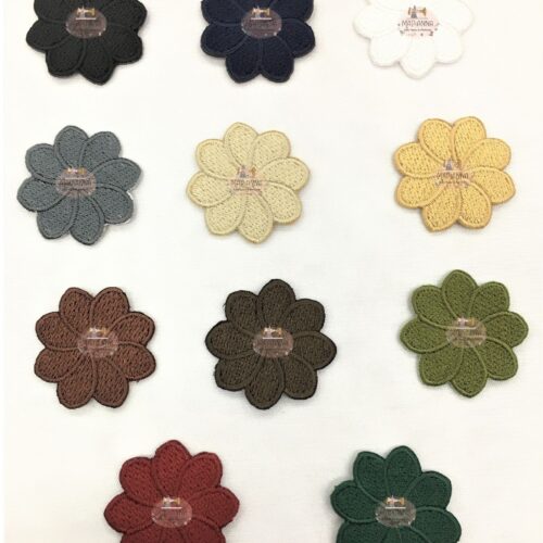 Μοτίφ Θερμοκολλητικό Λουλούδι κωδ.9205 - Image 1