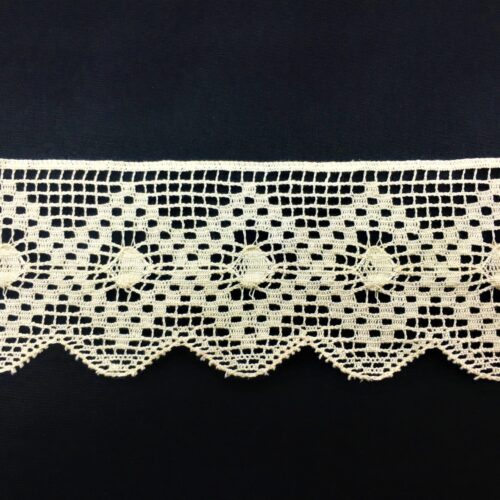 Δαντέλα Βαμβακερή-Κοπανέλι 6εκ. κωδ.936 - Image 2