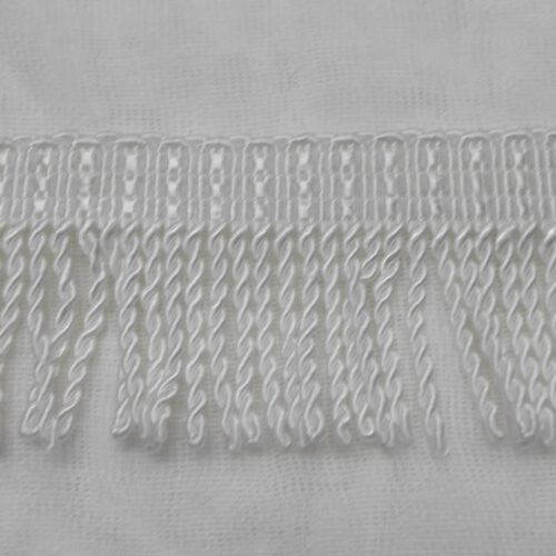 Κρόσσι Λευκό με στριφτό κορδόνι κωδ. L3206/R χρ.1 - Image 1