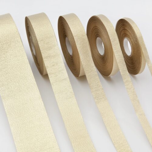 Κορδέλα Οργαντίνα Χρυσή-Ασημί - Image 2