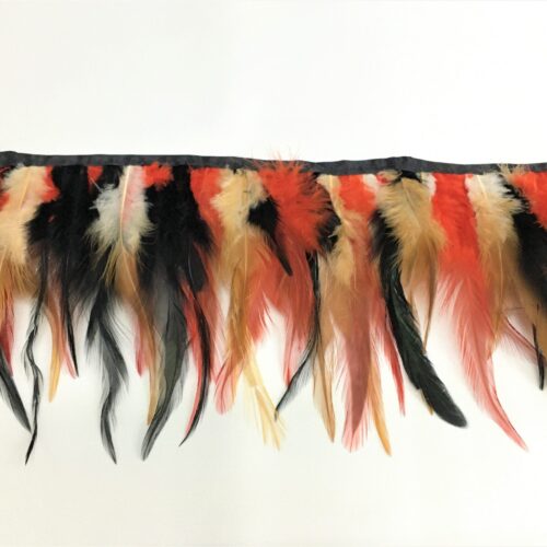 Τρέσα κοκορόφτερο με μύτες Πολύχρωμο 13-14εκ. κωδ.87582 - Image 1