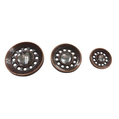 Κουμπί χάλκινο με τρυπούλες κωδ.7932413 - Image 1