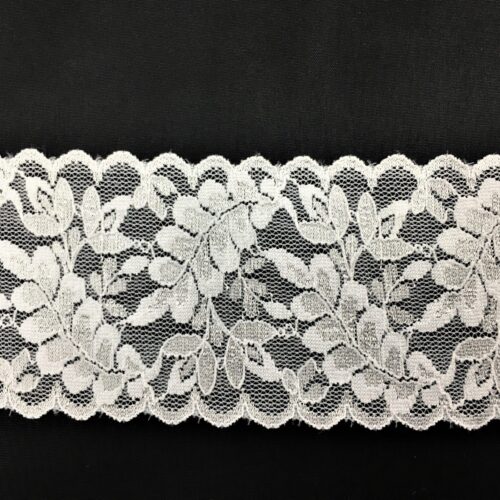 Δαντέλα Ελαστική Λευκή 6,5εκ. κωδ.RLS618 - Image 1