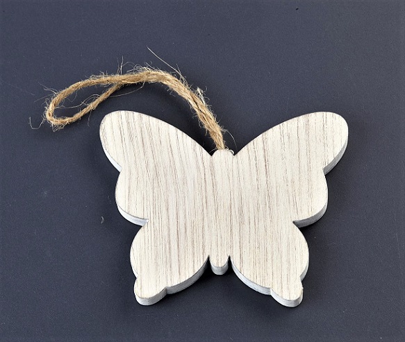 Ξύλινη Πεταλούδα με Κορδόνι κωδ.ZL16C1095 - Image 1