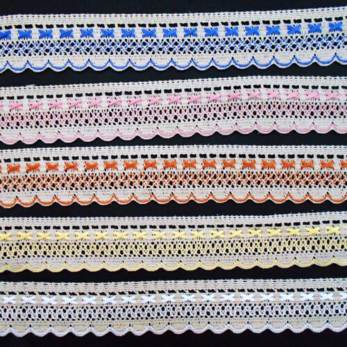 Δαντέλα βαμβακερή Δίχρωμη κωδ.13393-2 - Image 1