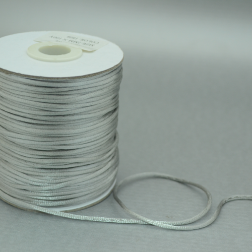 Κορδόνι Σατέν (ποντικοουρά) 2mm (100 γιάρδες) - Image 1