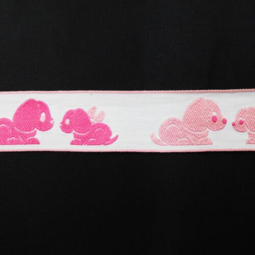 Τρέσα ροζ σκυλάκι 3εκ. - Image 1