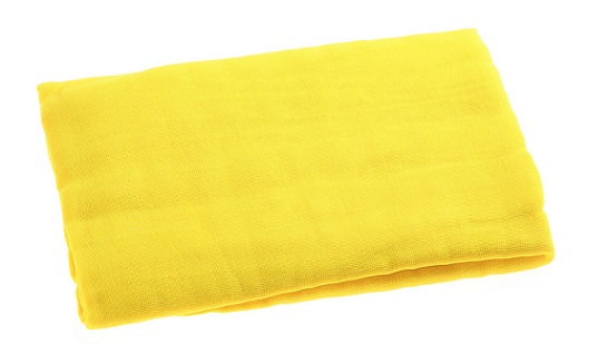 Γάζα Βαμβακερή Διπλόφαρδη Κίτρινη Λεμονί - Image 1