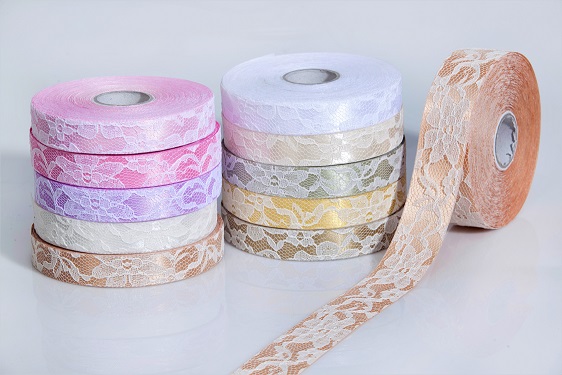 Κορδέλα Σατέν με Δαντέλα 4εκ. (25μ) - Image 1