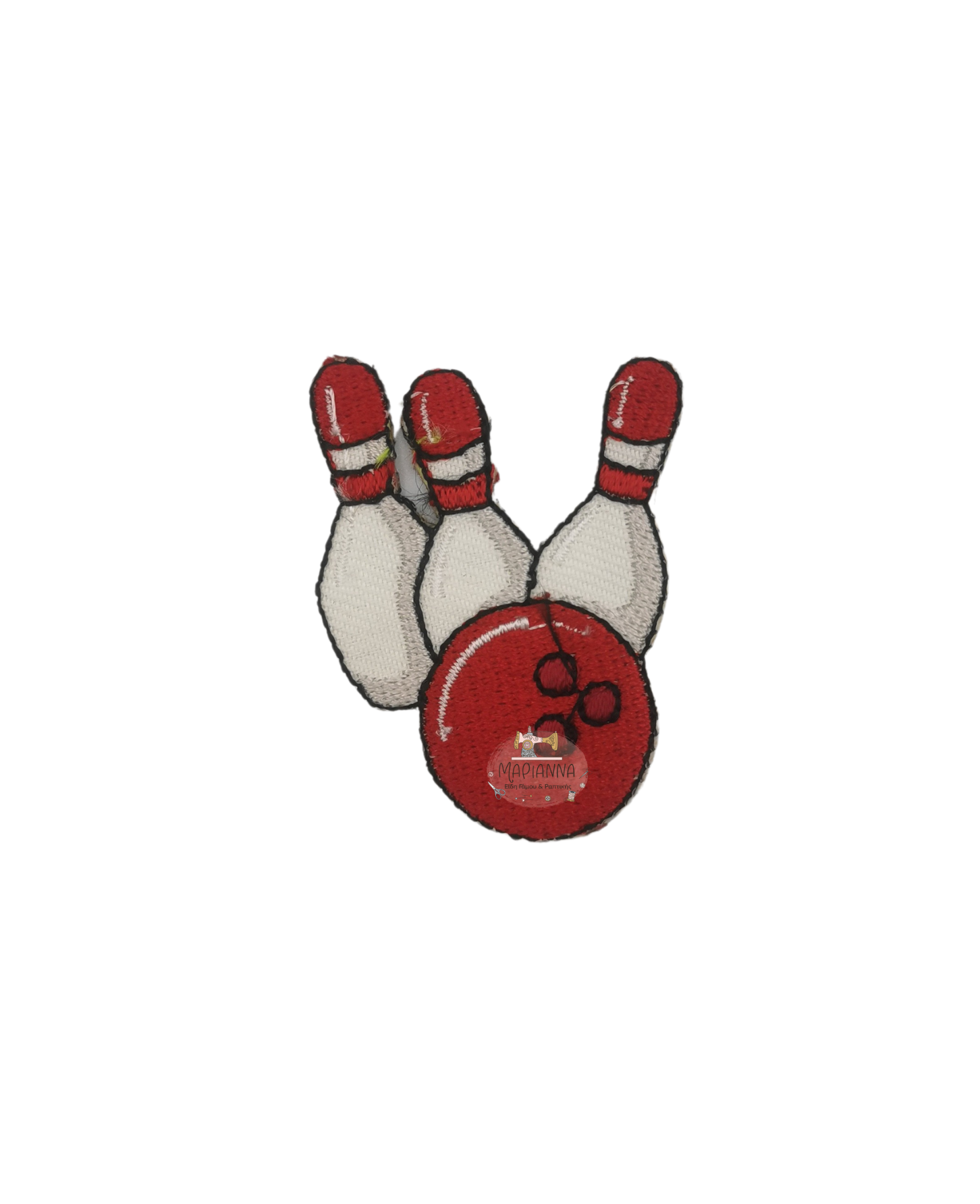 Μοτίφ Θερμοκολλητικό Bowling κωδ.010543A