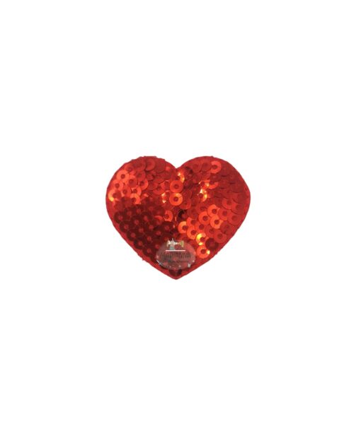 Μοτίφ Θερμοκολλητικό Καρδιά με πούλιες κωδ.9954